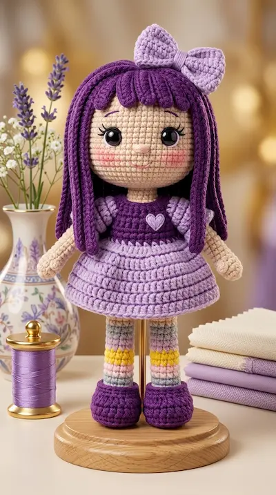 Boneca Amigurumi 13