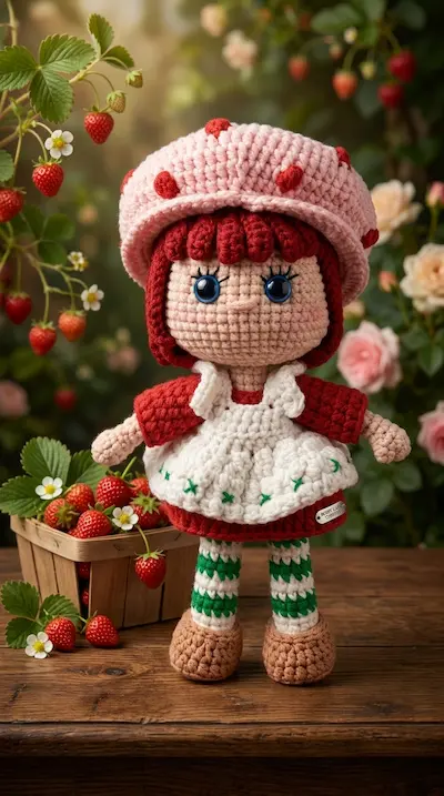 Boneca Amigurumi 12