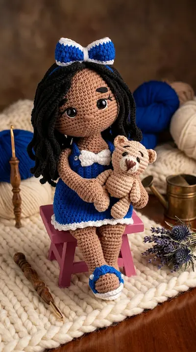 Boneca Amigurumi 9