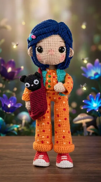 Boneca Amigurumi 10