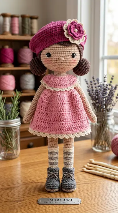 Boneca Amigurumi 3