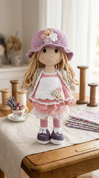 Boneca Amigurumi 5