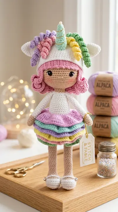 Boneca Amigurumi 6