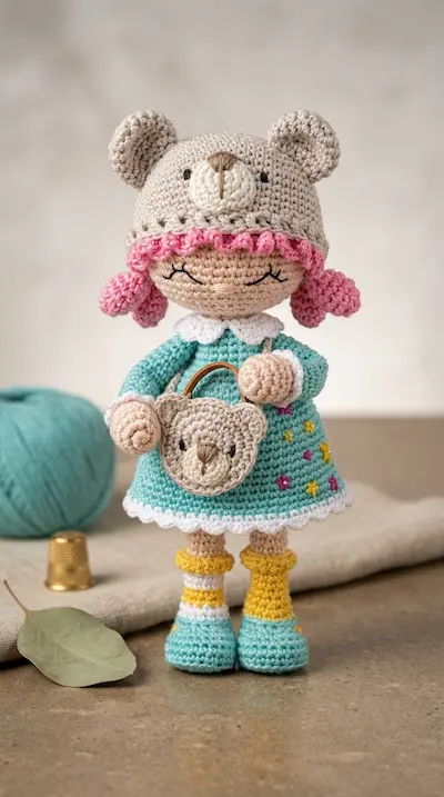 Boneca Amigurumi 1
