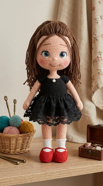 Boneca Amigurumi 14