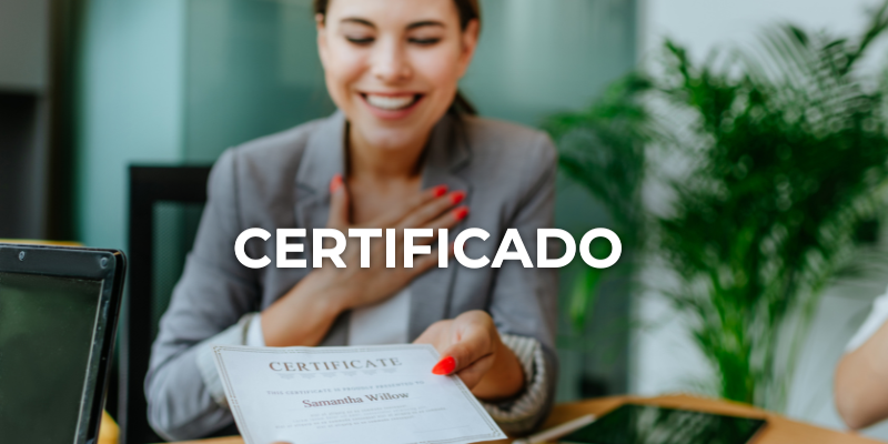 Certificado válido no mundo todo
