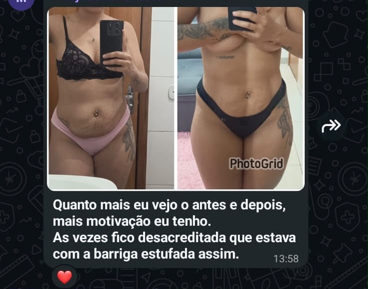 Depoimento de aluna do Desafio Bye Diástase