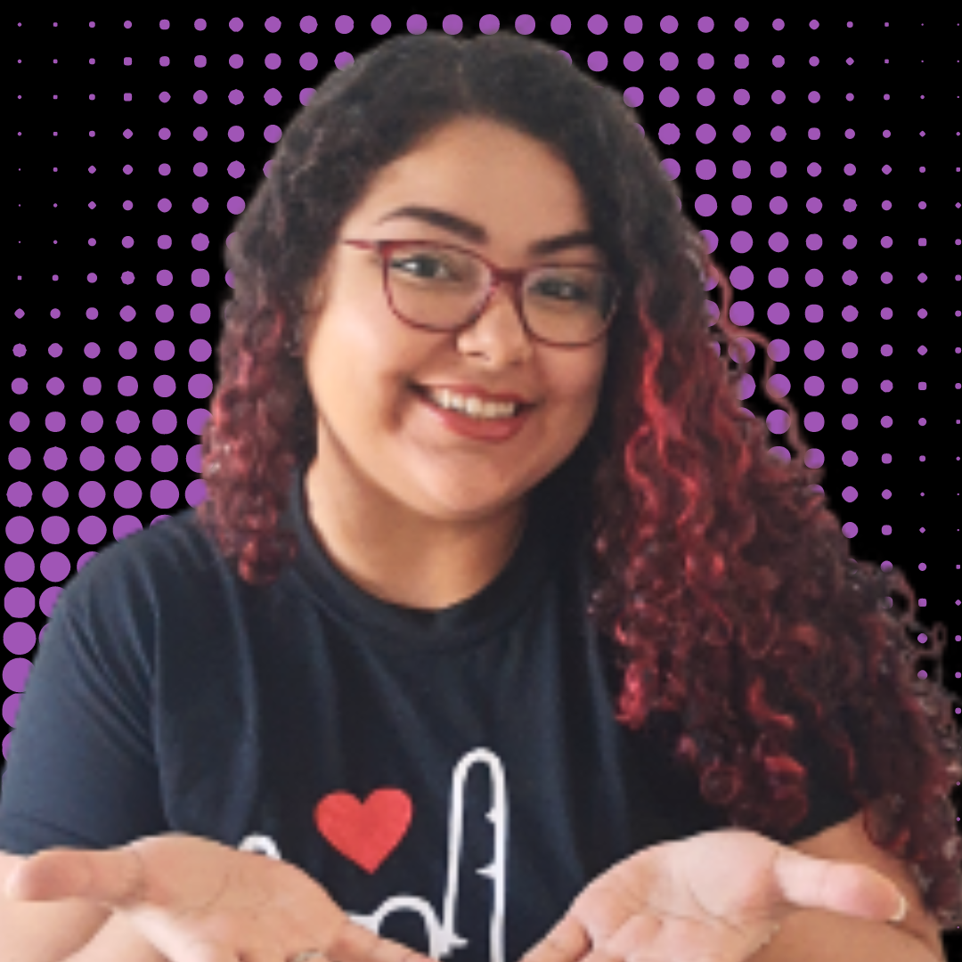 Foto de Millena Mendes, mentora da imersão