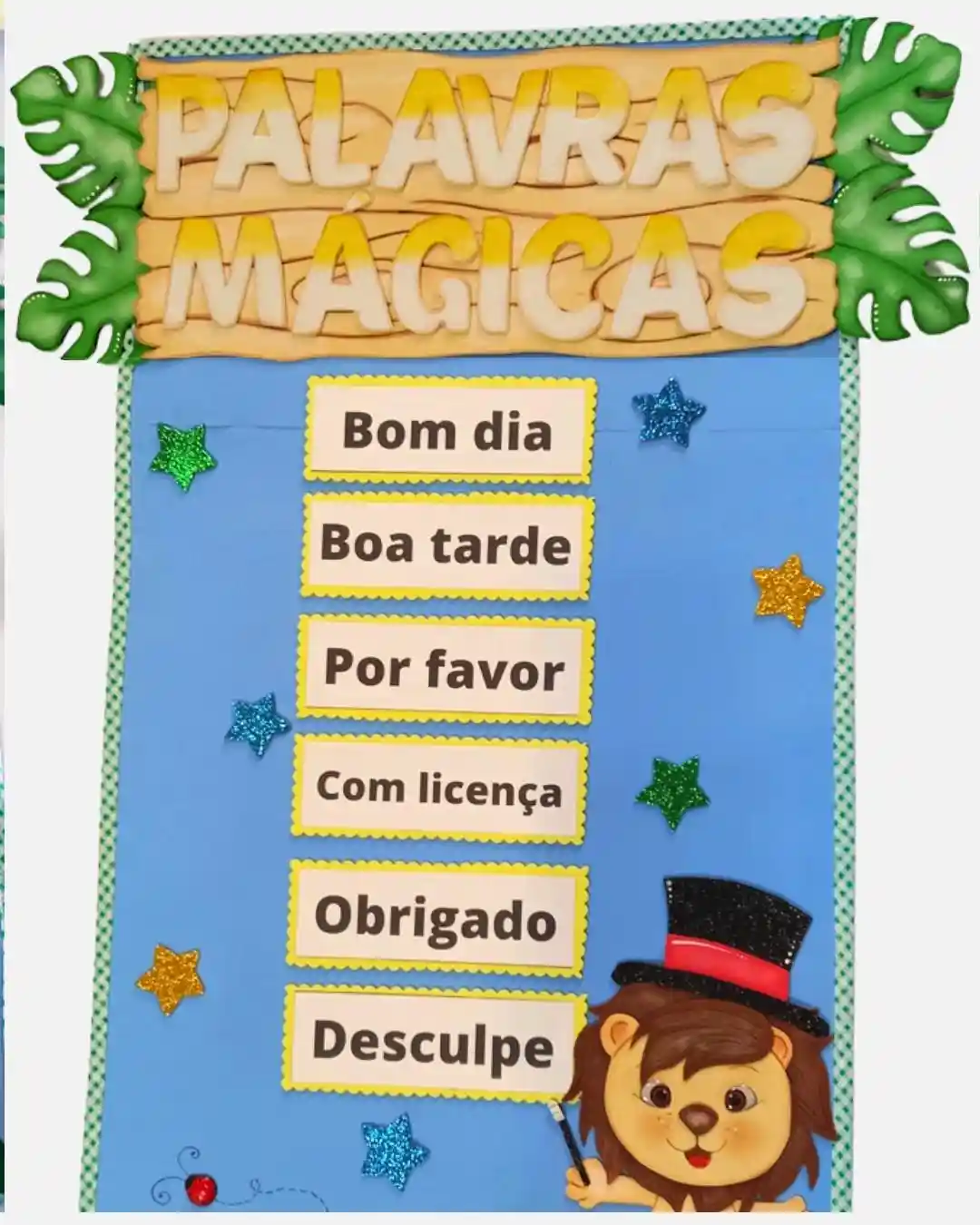 Painel Palavras Mágicas 1