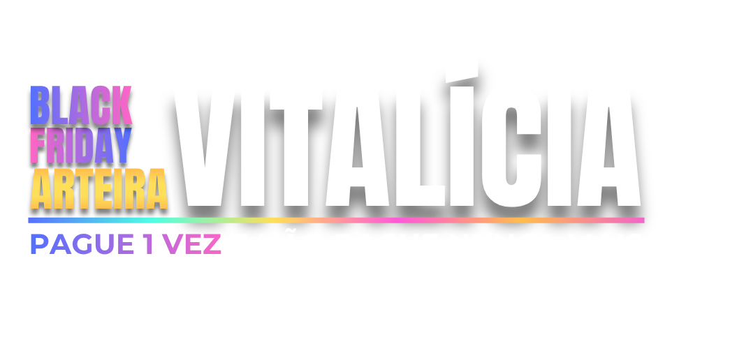 Logo Black Friday Arteira Vitalícia