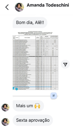 Resultado Aluno 1