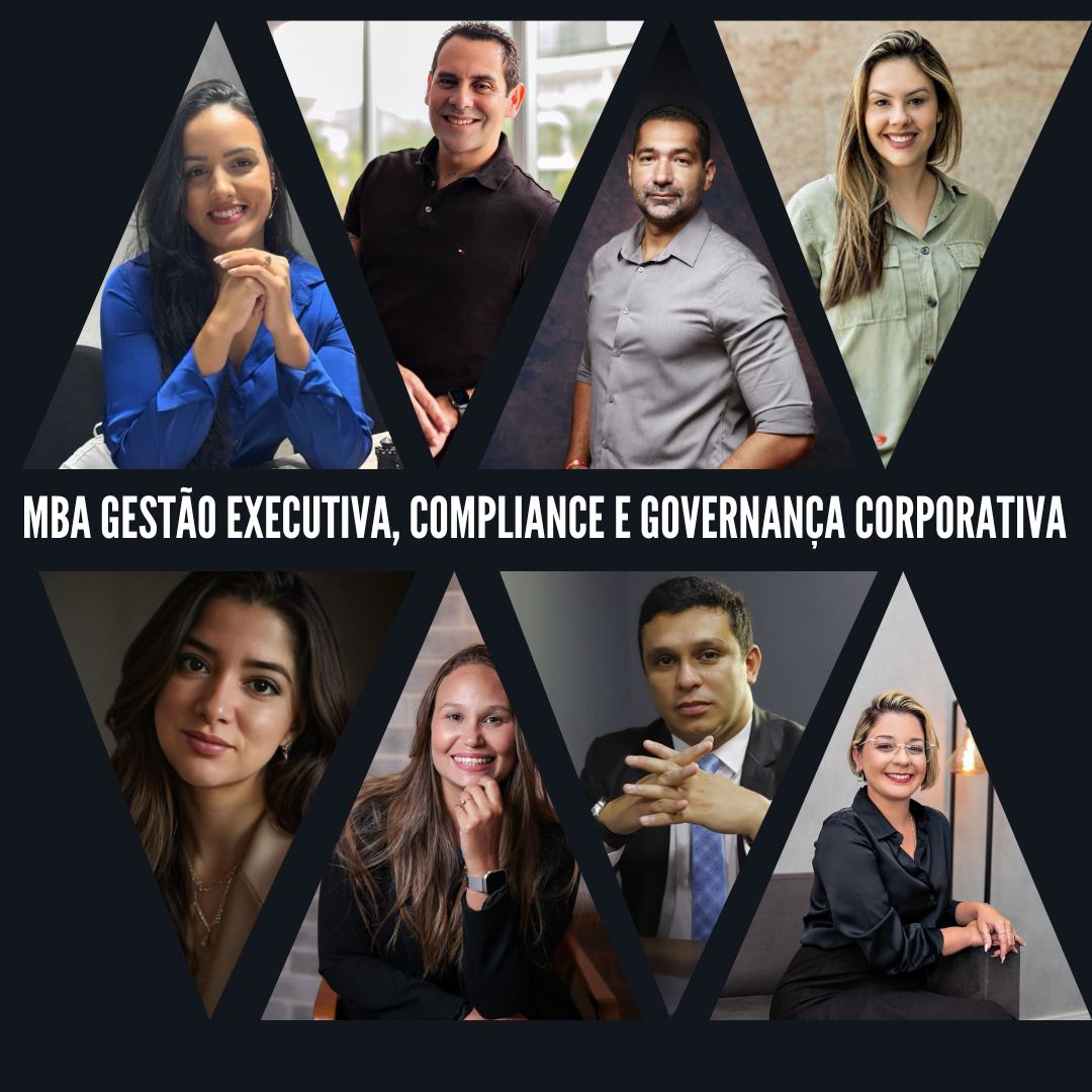 Imagem conceitual de executivos em reunião de alto nível