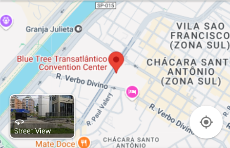 Mapa do local