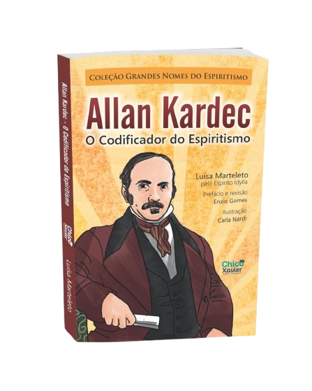Capa livro Allan Kardec