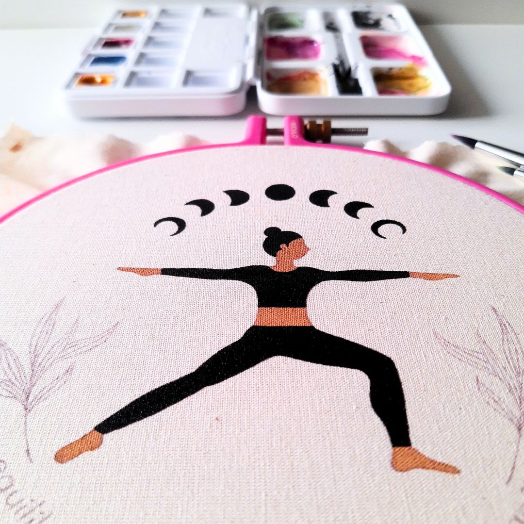 Risco Equilíbrio - Yoga