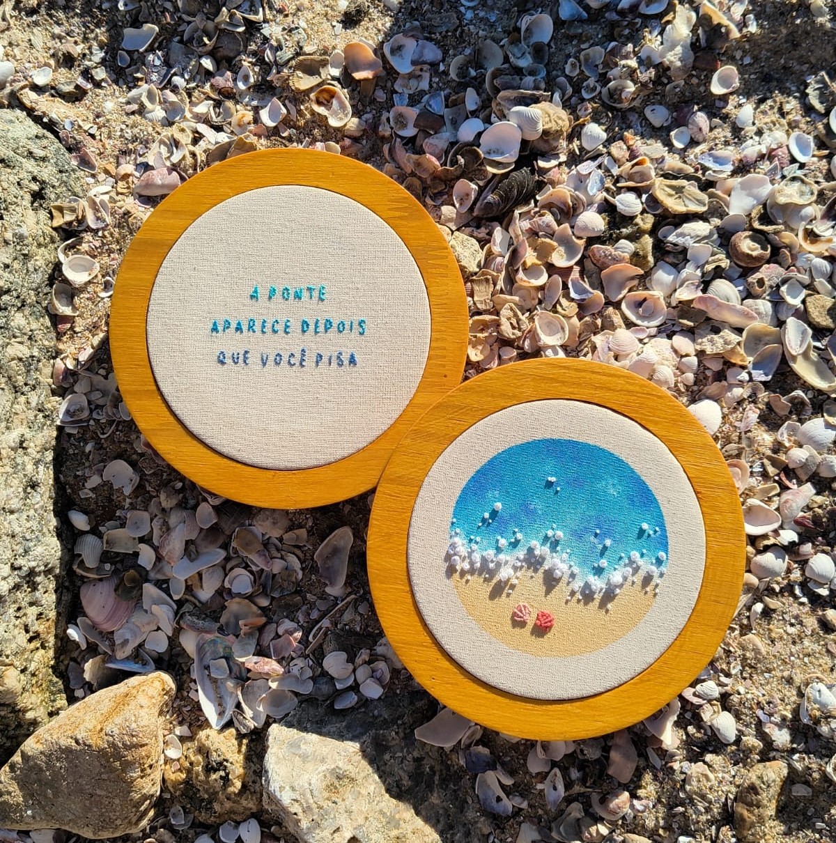 Bastidor com acabamento