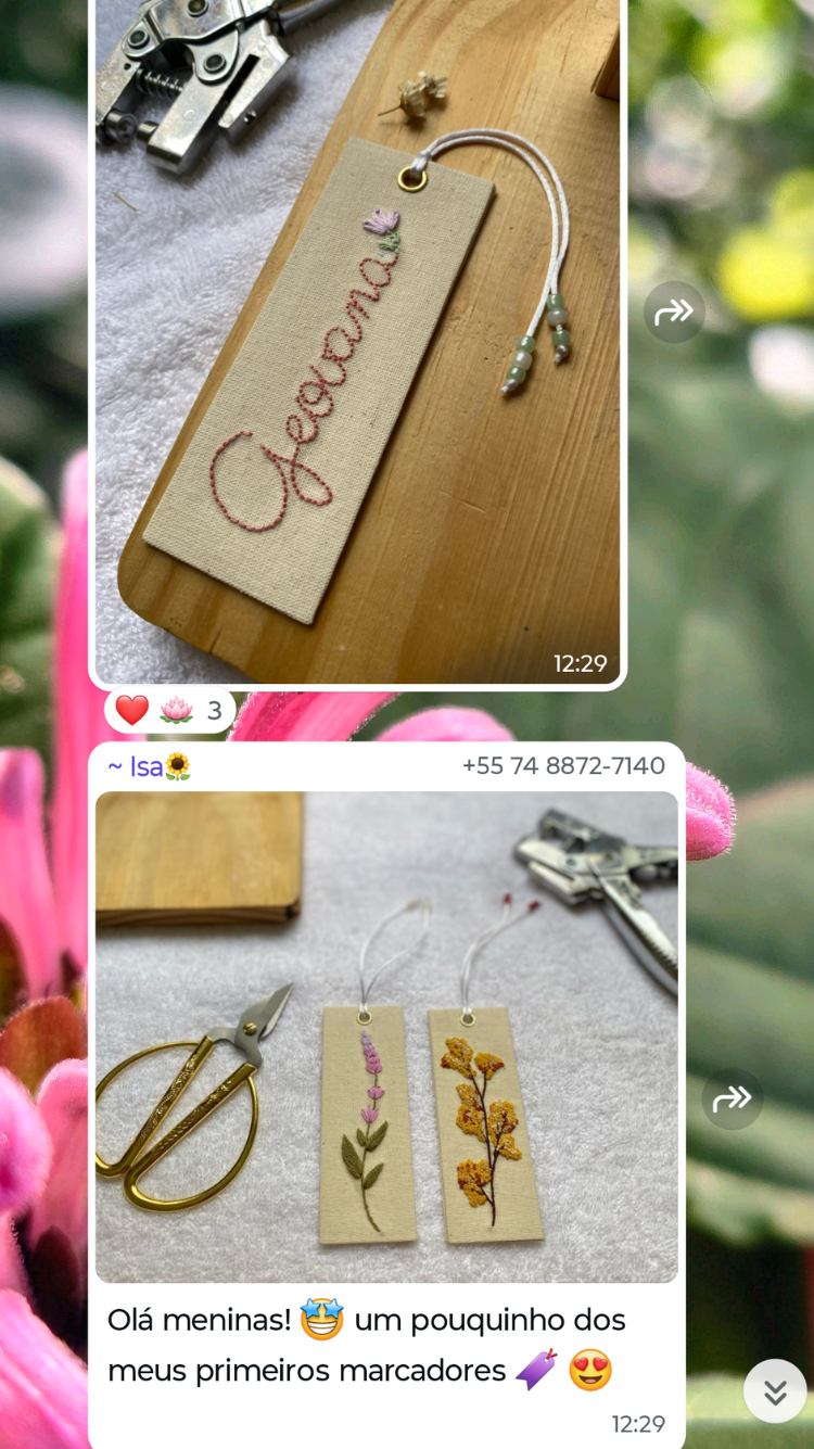 Marcador pronto — Aluna 4