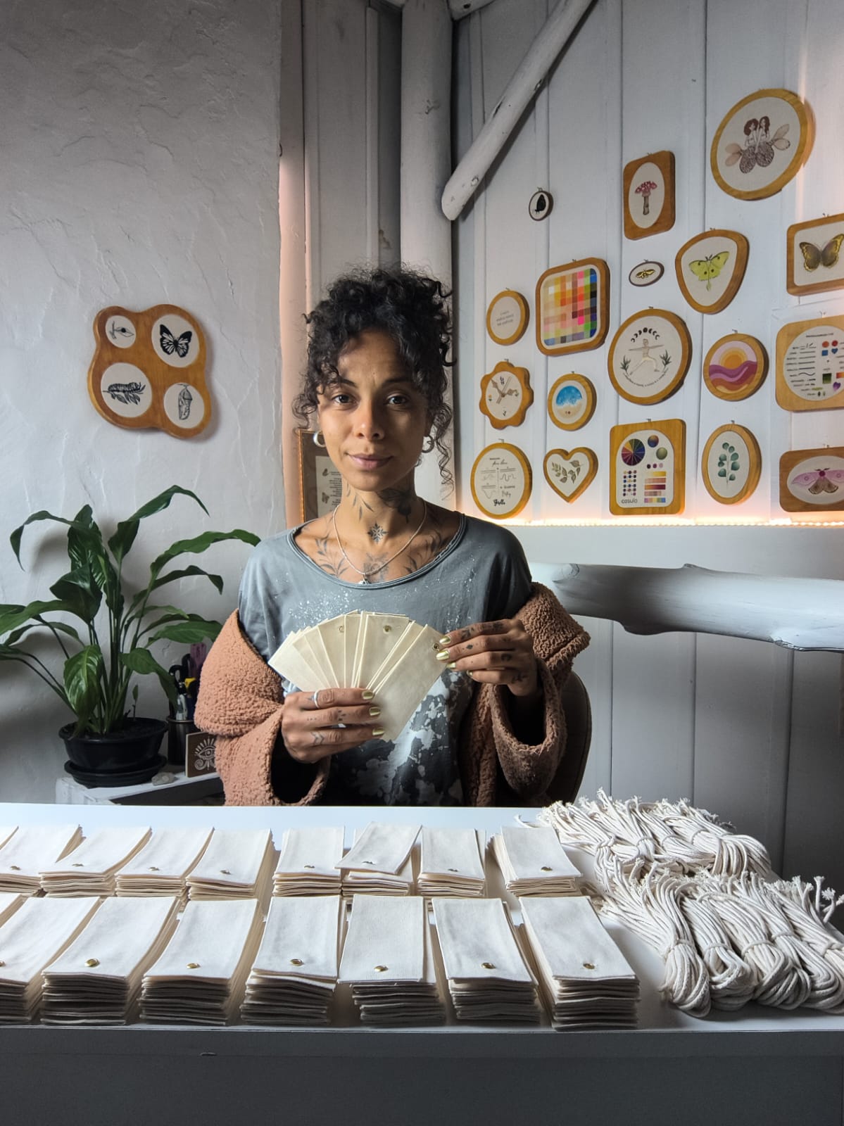 Detalhe dos marcadores modelo base