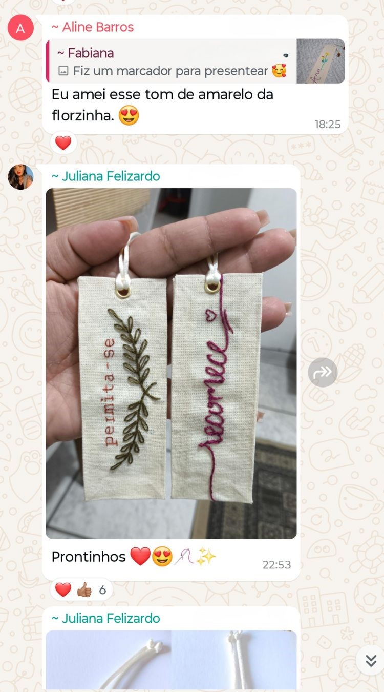 Marcador pronto — Aluna 2