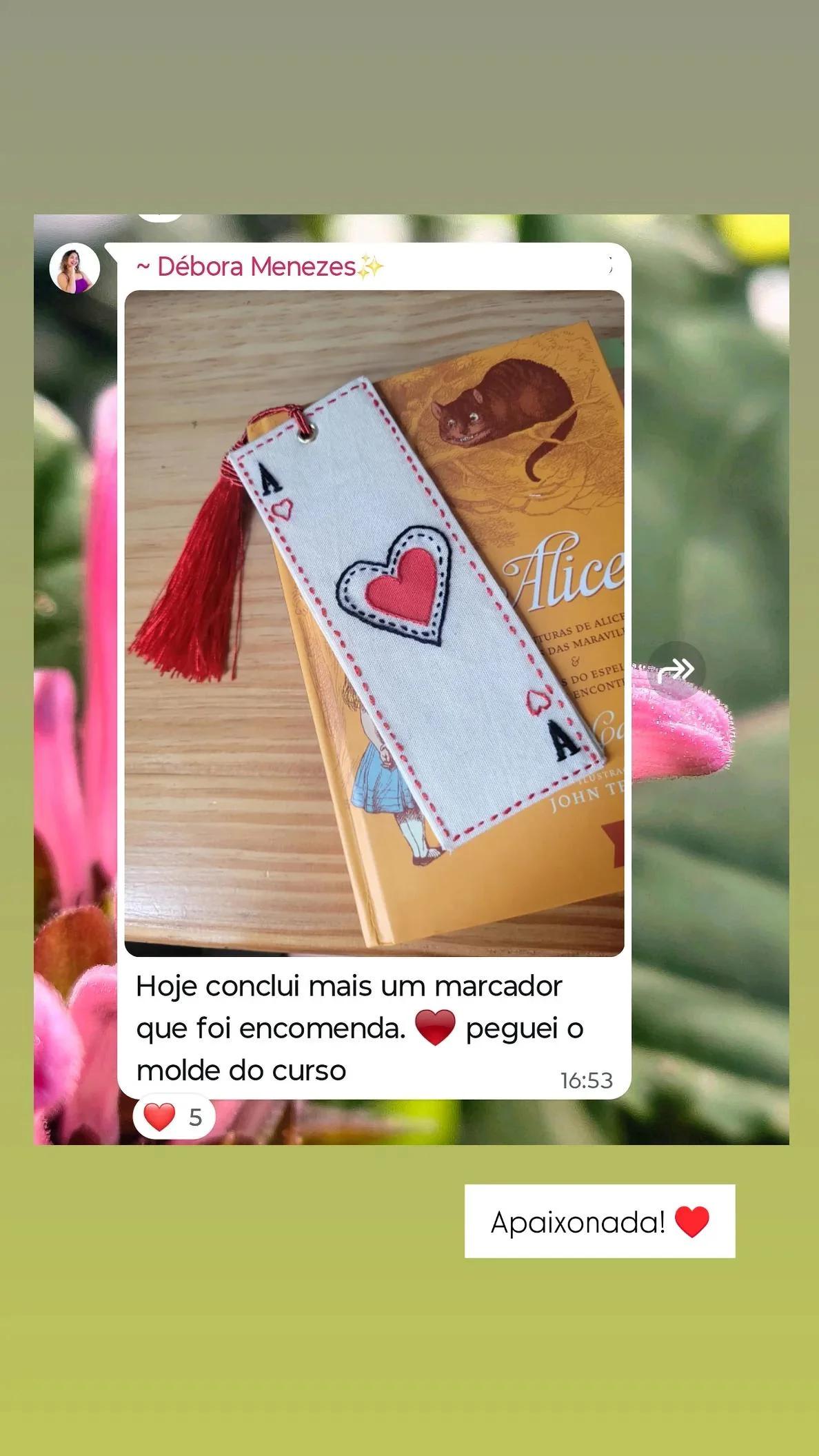 Marcadores realizados por aluna