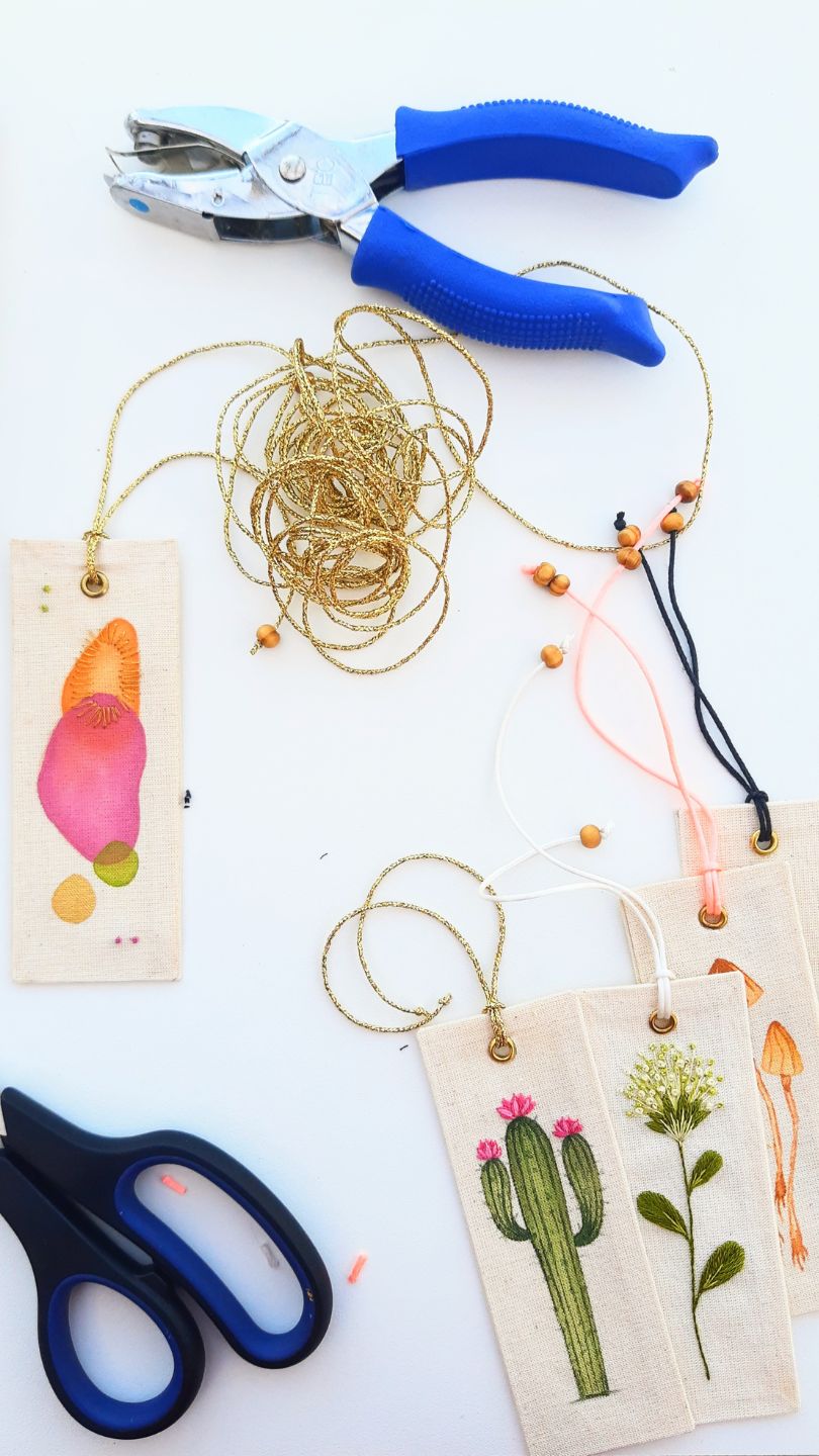 Marcador Folhas de Eucalipto