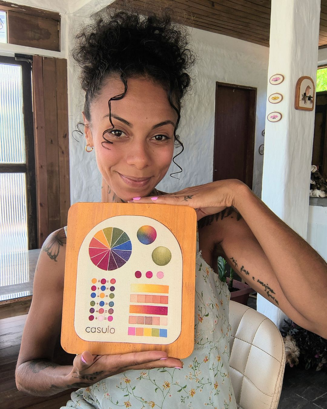 Letícia Itamara, artista e professora