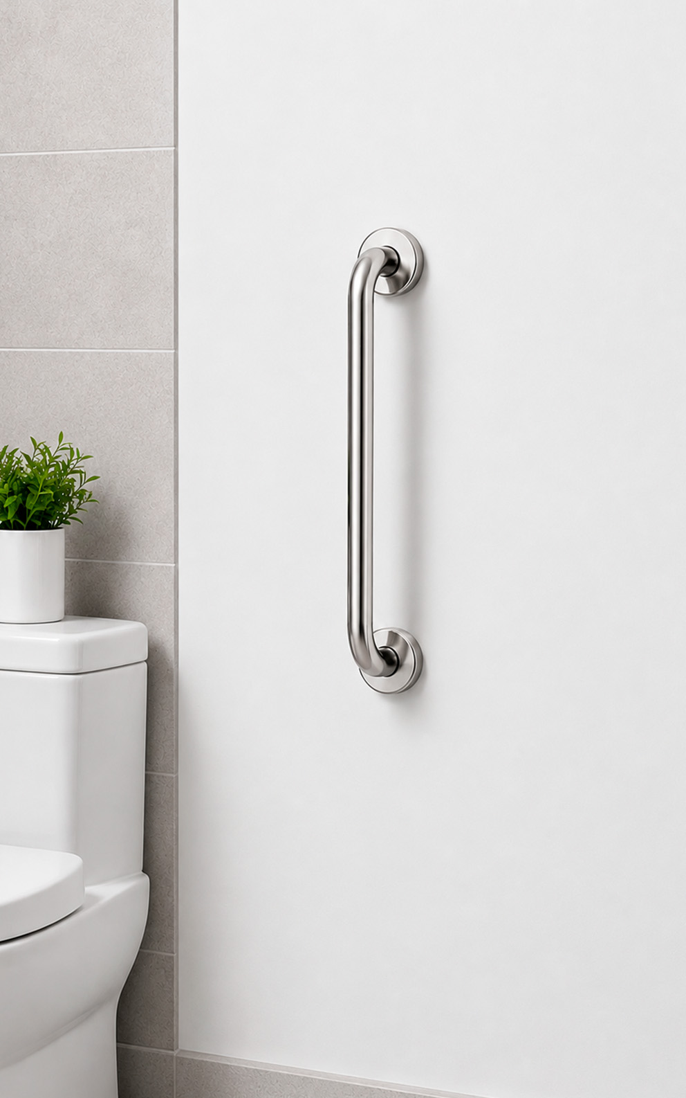 Barra Reta 60cm em ambiente sofisticado