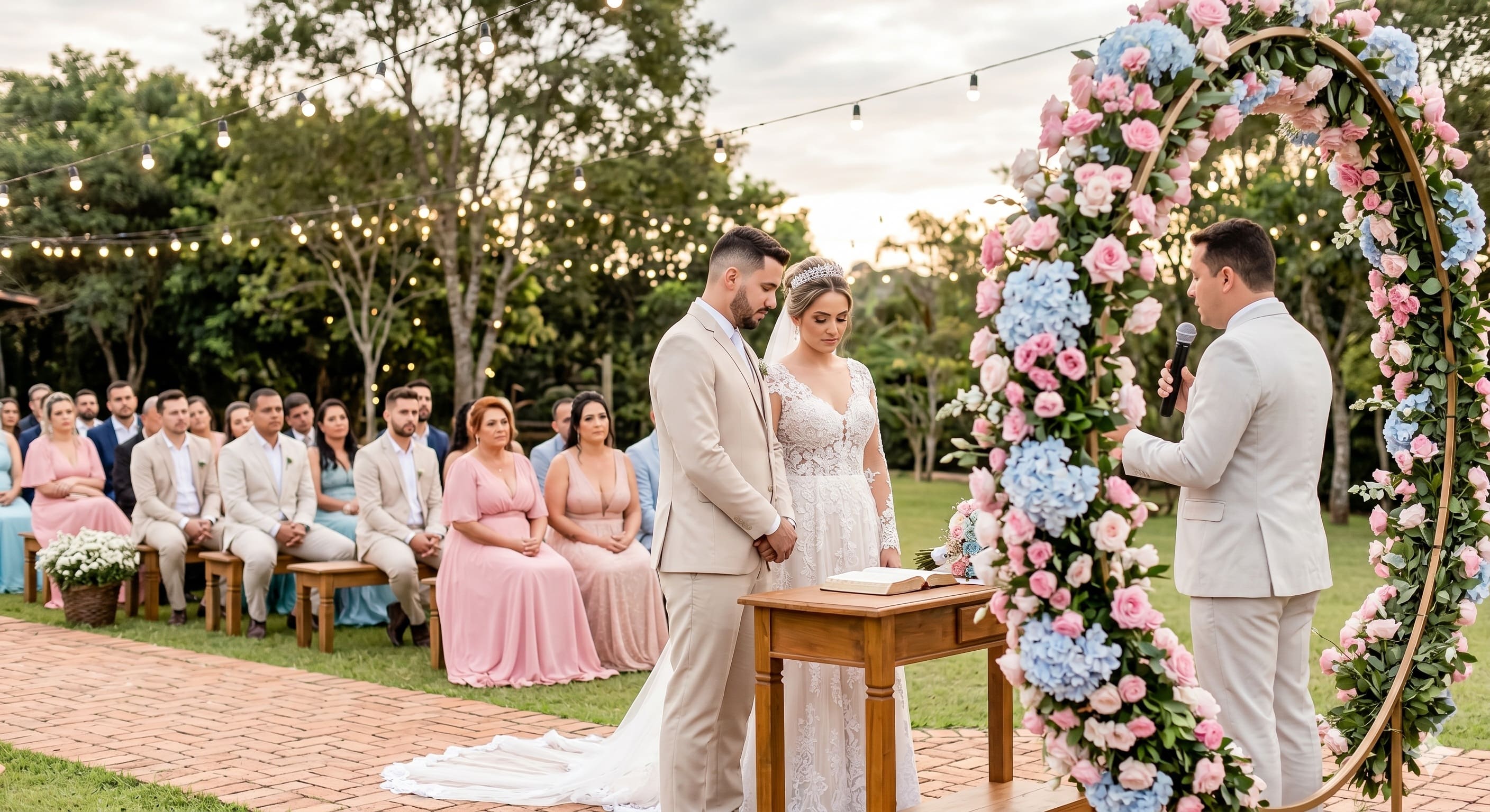 Momentos memoráveis de casamento