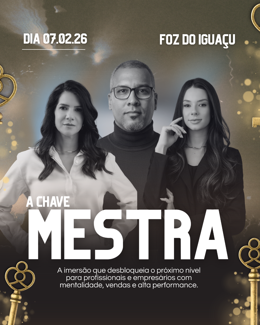 Foto do convite A Chave Mestra 2026