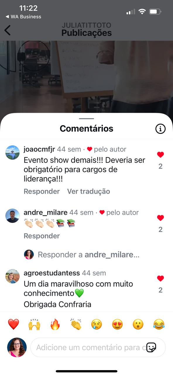 Print de depoimento 4