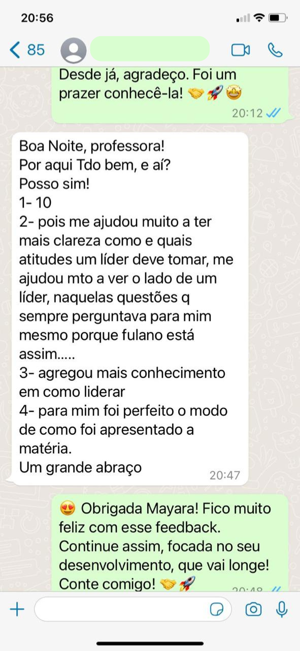 Print de depoimento 15