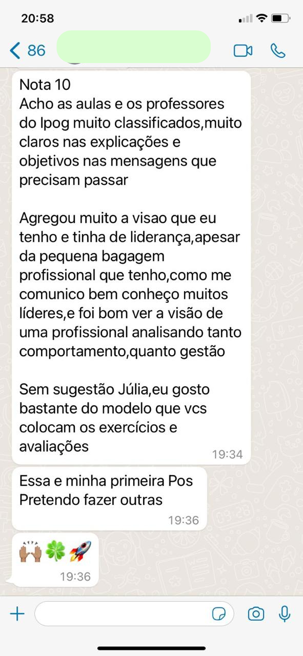 Print de depoimento 10