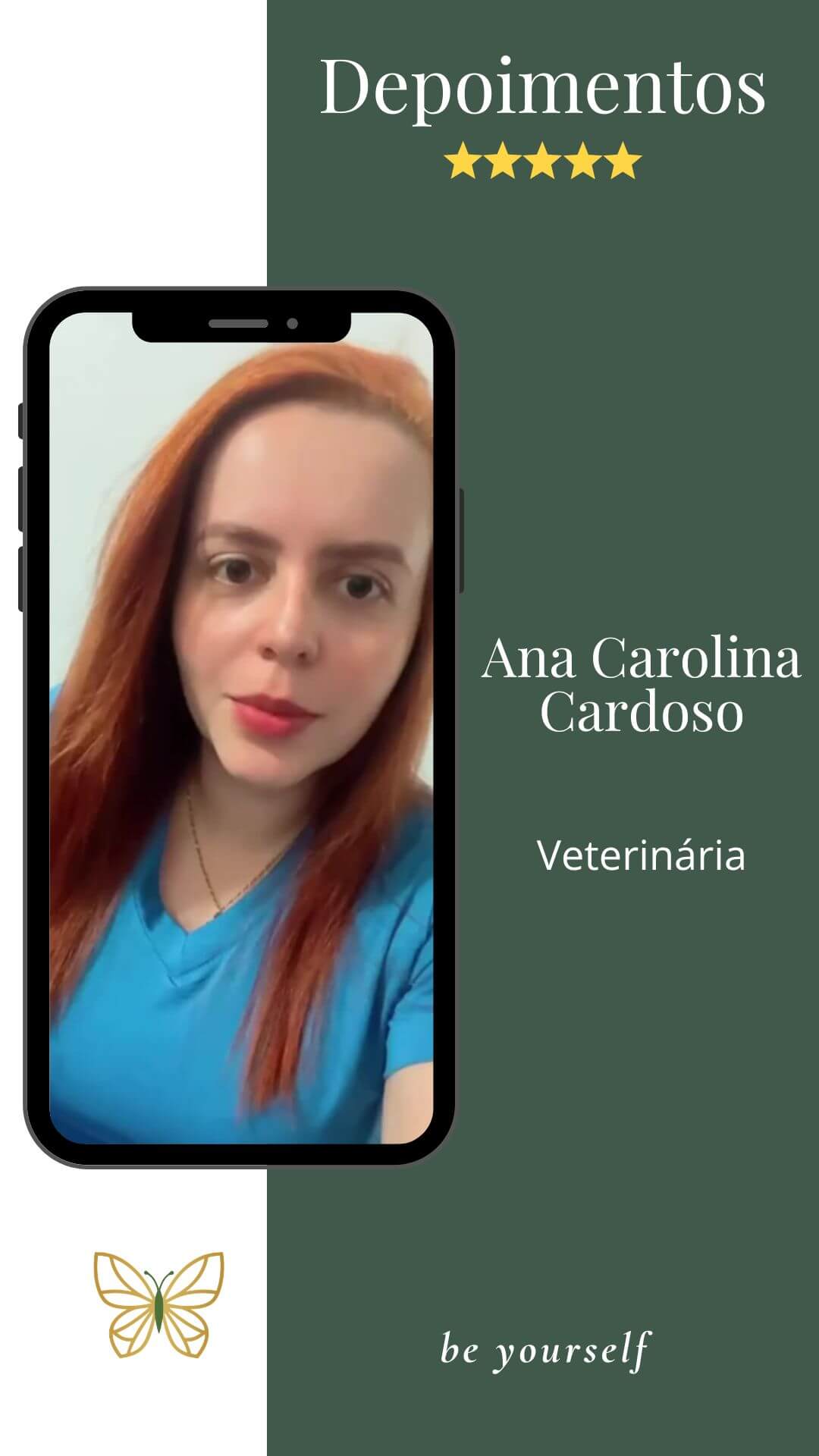 Capa de depoimento em vídeo