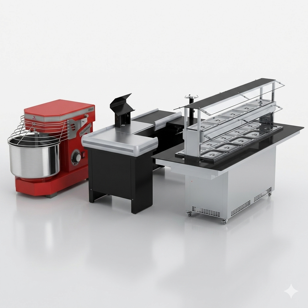 Itens para mercado, padaria e food service