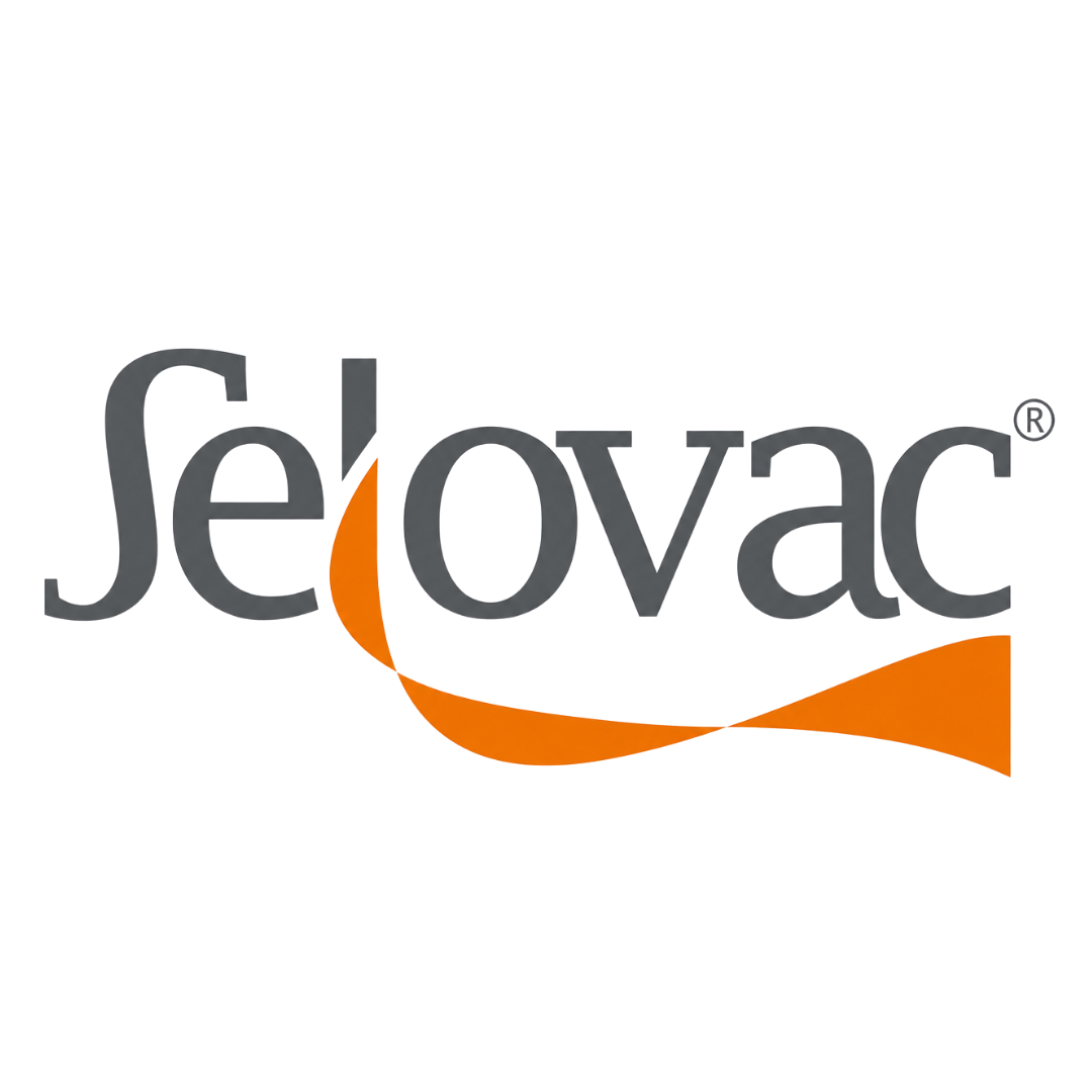 Logo da Selovac - Especialistas em máquinas de embalagem a vácuo
