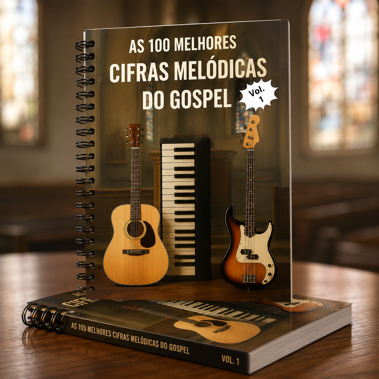 Apostila Física 100 Cifras Melódicas Clássicos do Gospel V1