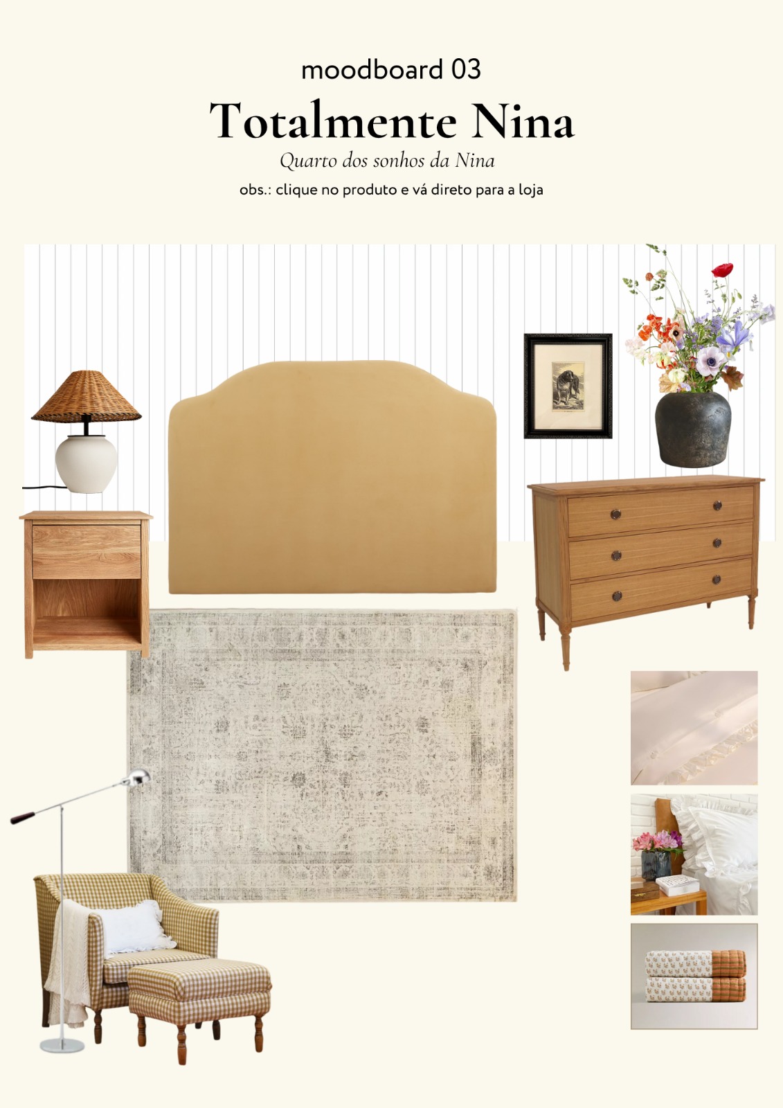 Lista de decoração exemplo 3