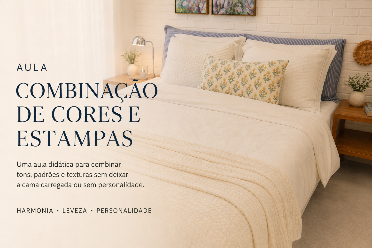 Aula de Combinação de Cores e Estampas