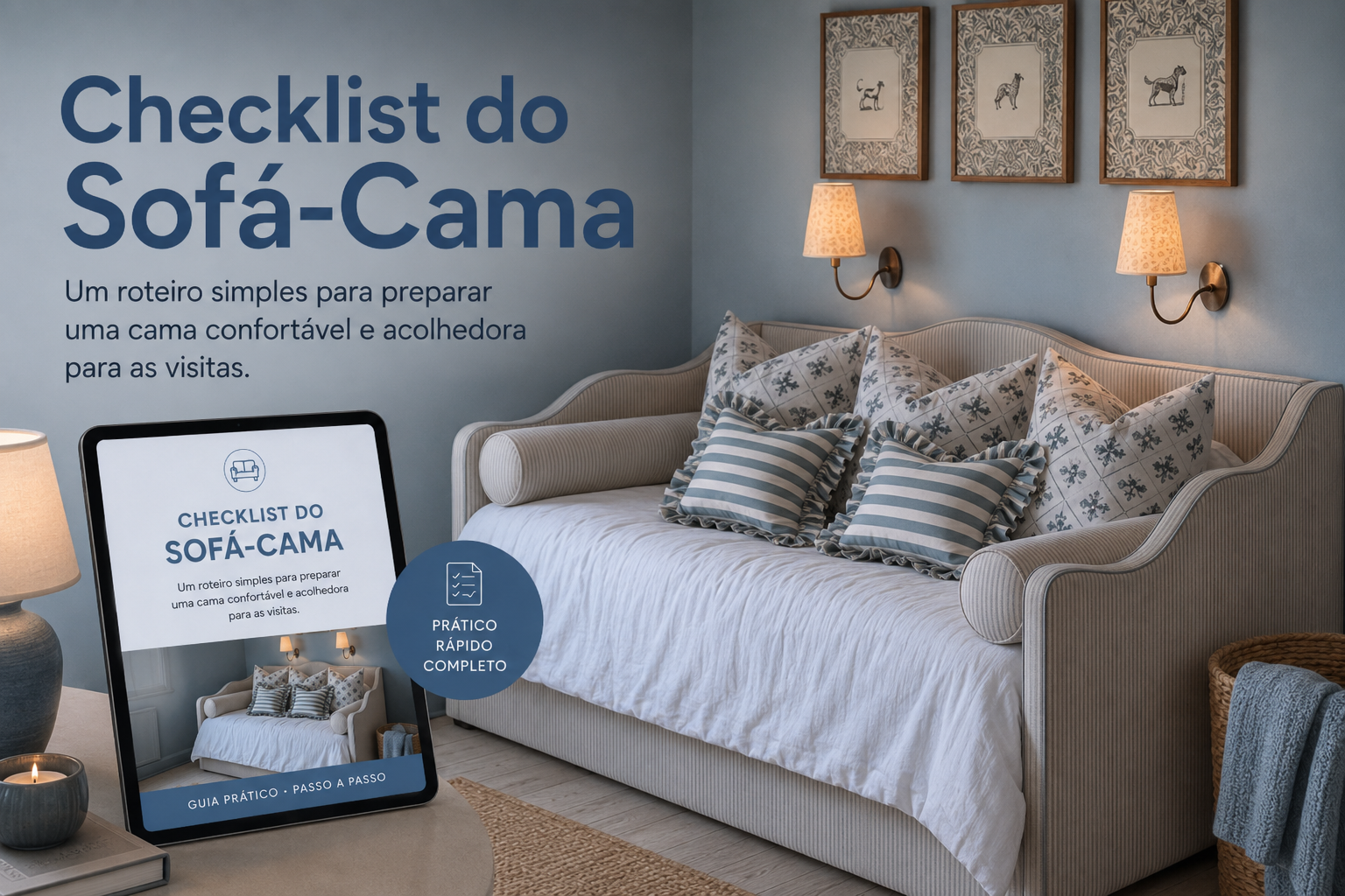 Checklist do Sofá-Cama