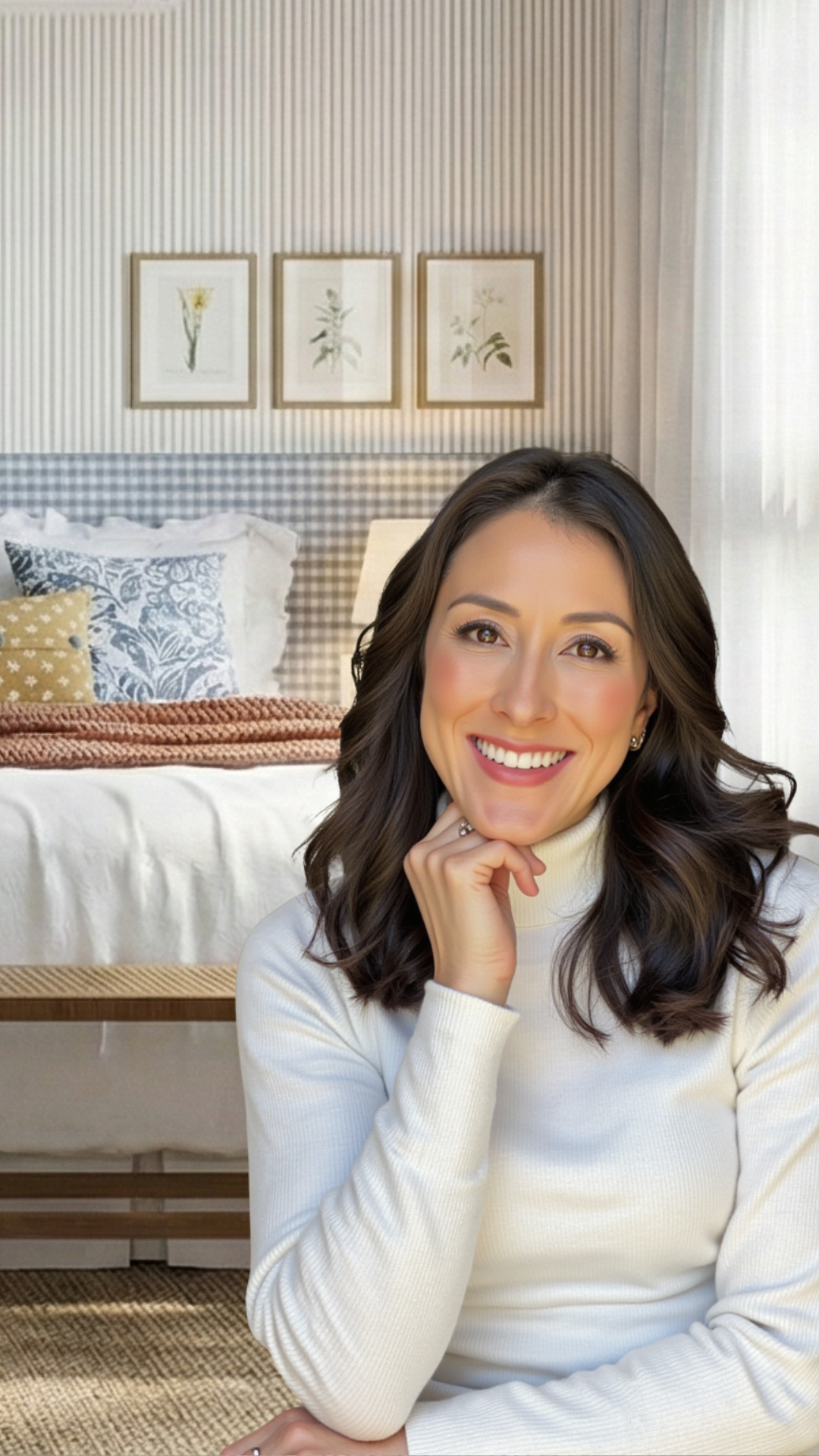 Nina no Quarto de Casal