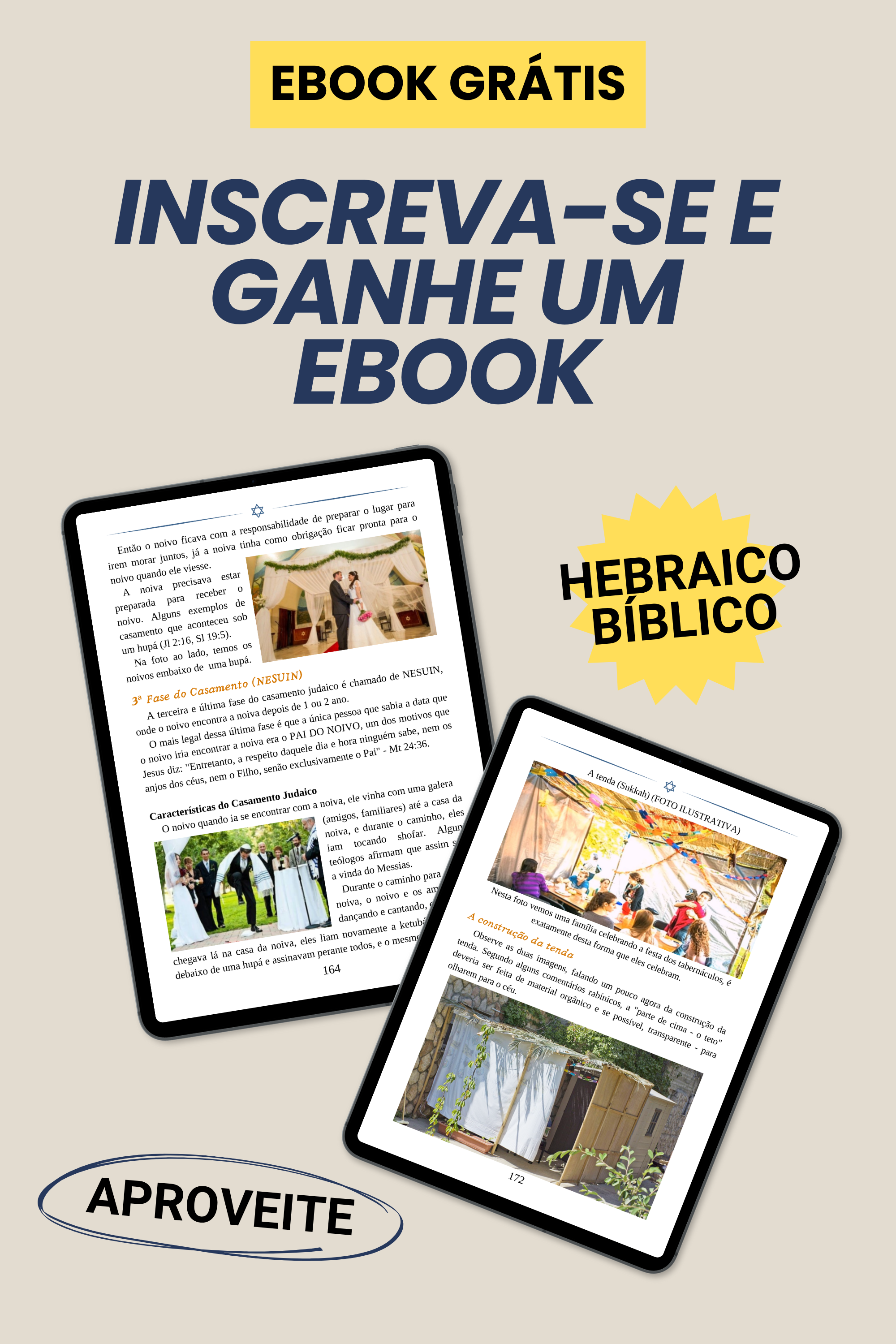 Imagem do Ebook de Hebraico Bíblico