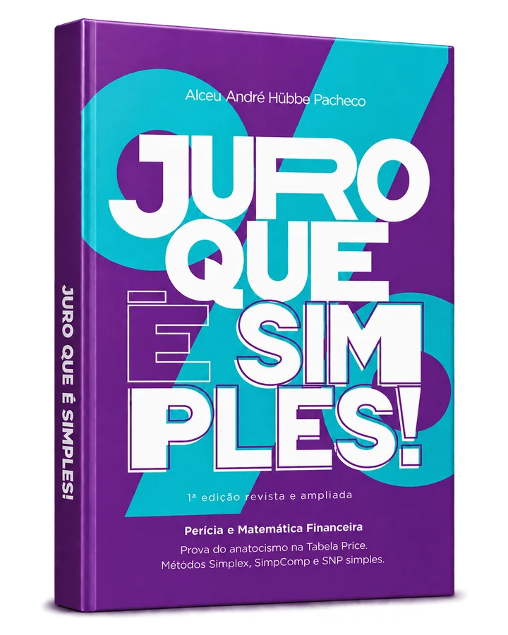 Capa do e-book Juro que é Simples!, de Alceu André Hübbe Pacheco