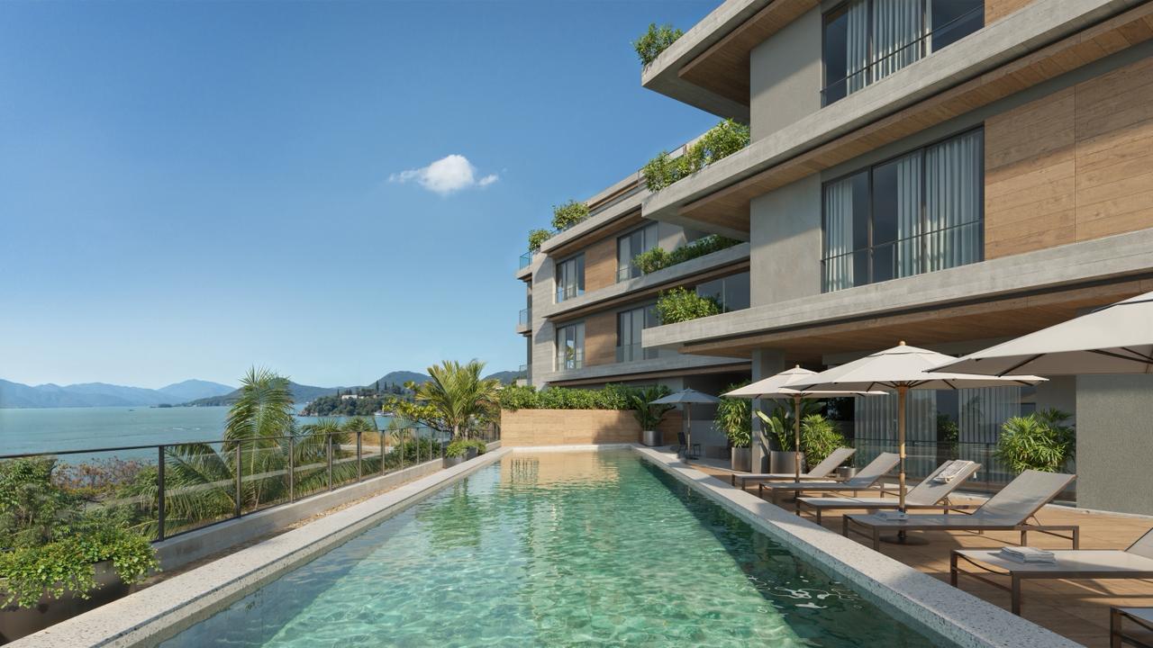Piscina com conforto térmico Park Haus Cacupé