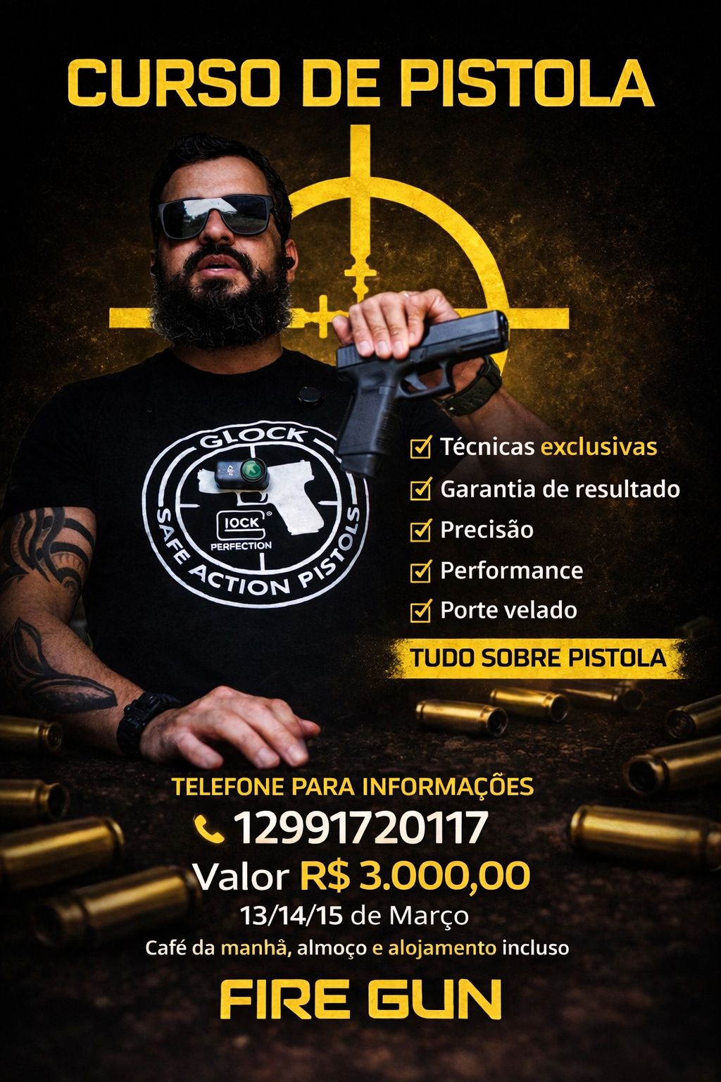 Curso de Pistola Fire Gun