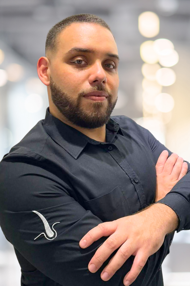 Retrato do Autor Bruno Natal, Tricologista