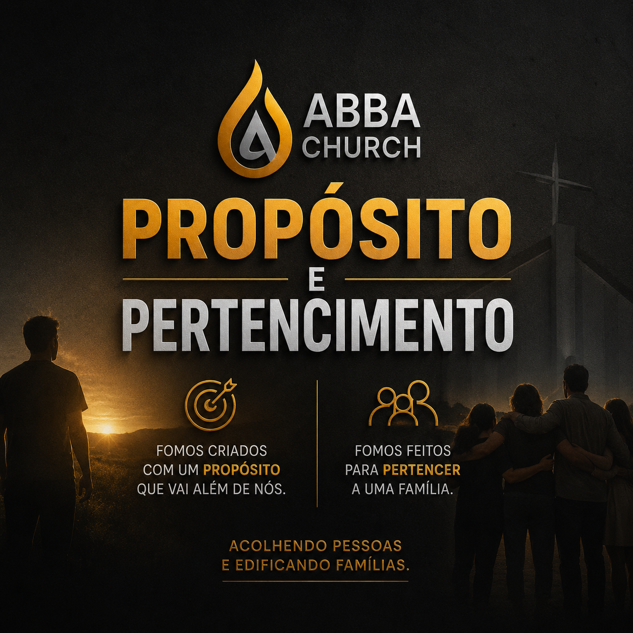 Momento de oração e conexão espiritual