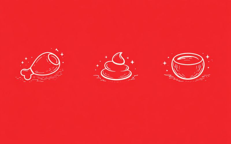 Resíduos não recomendados