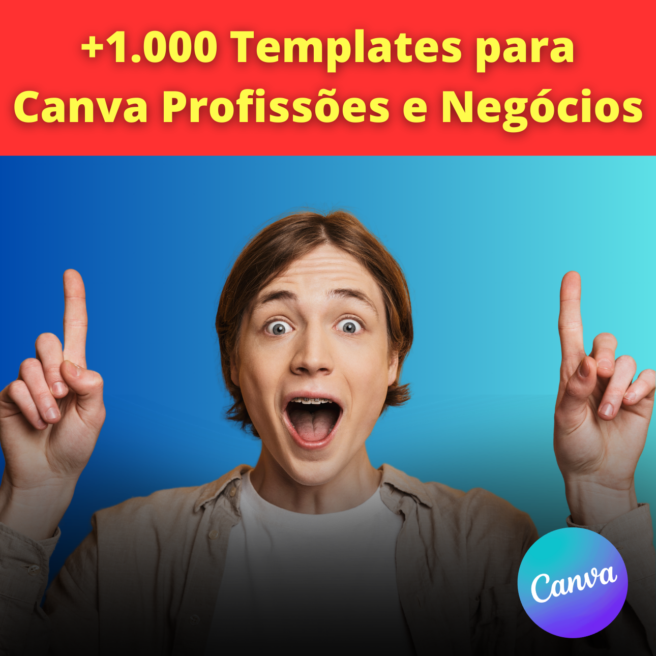 Produto Pacote de 1.000 Templates para Canva