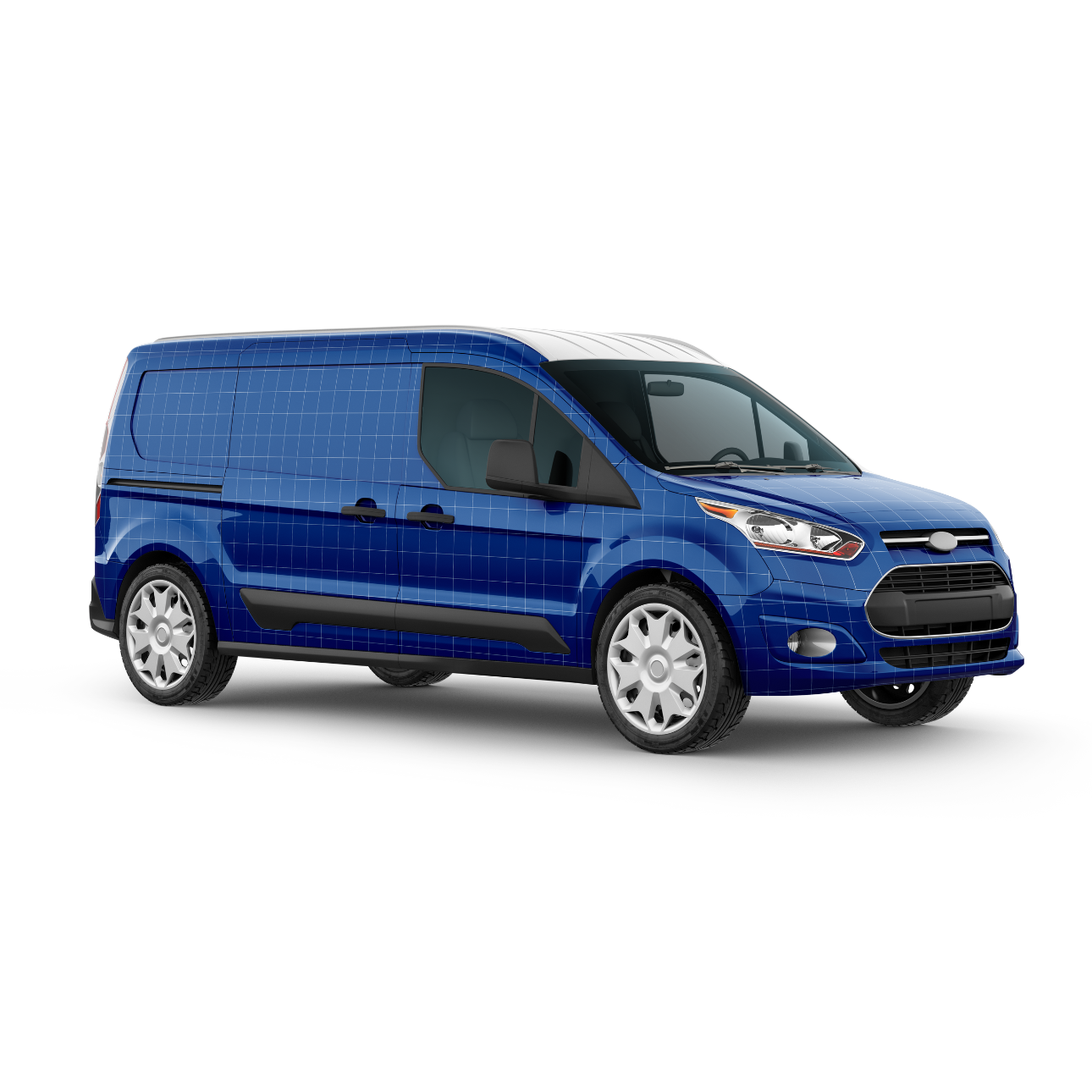 Van Side View Mockup