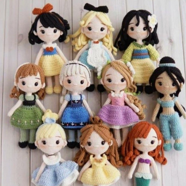 Disney Princess Amigurumis